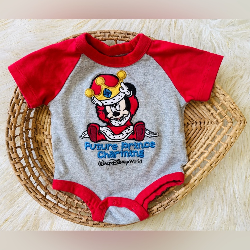 Disney Parks Disney World 6M Bodysuit Future Prince Charming Mickey Mouse